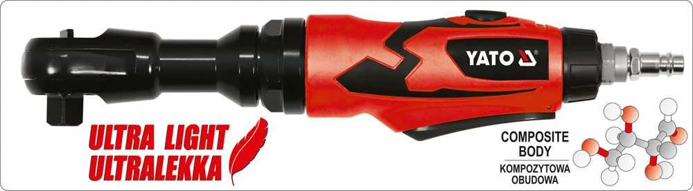Pneumatinė terkšlė YATO YT-09803, 1/2" 80NM