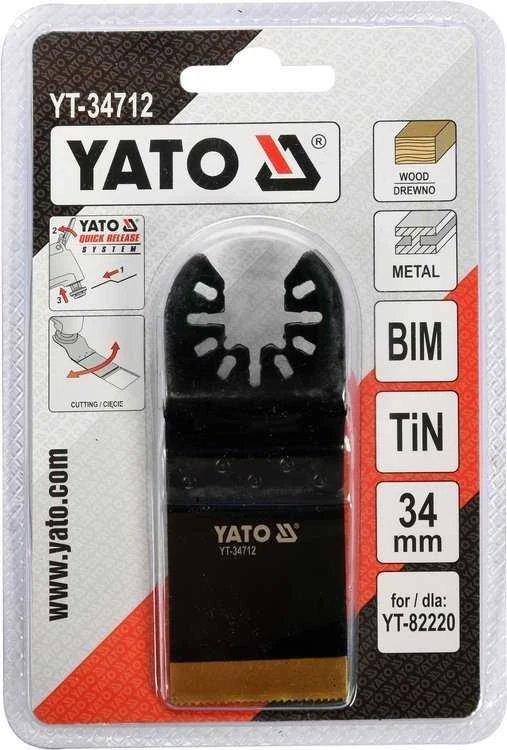 Yato Toya Sa Poland Priedas daugiafunkciniam įrankiui | BIM-TIN | 90 mm / 34 mm (YT-34712)
