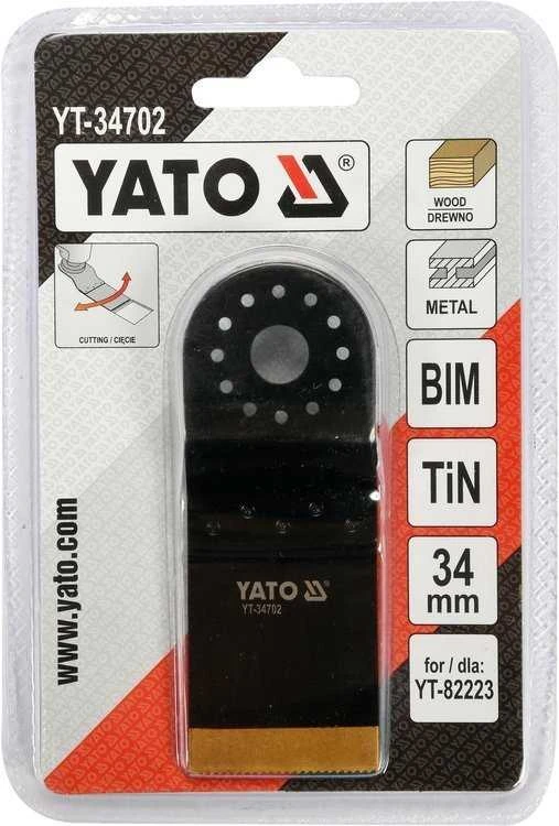 YATO BRZESZCZOT WGŁĘBNY DO NARZĘDZIA WIELOFUNKCYJNEGO BIM-TIN 34 x 90mm