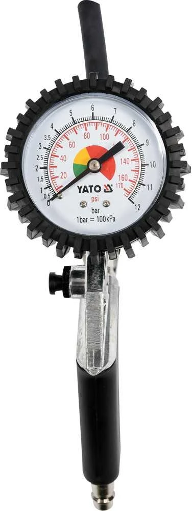 Yato pripūtimo pistoletas su manometru YT-2370