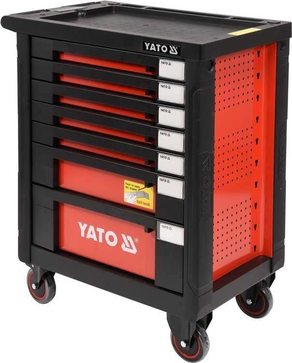 YATO YT-55290 Profesionali įrankių spintelė su 211 įrankių ir 7 stalčiais