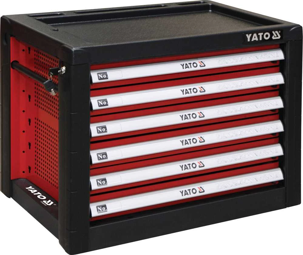 Yato 6-Drawer service cabinet YT-09155 Juodas