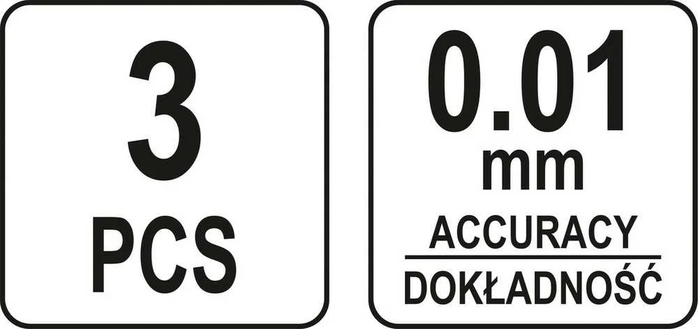 YATO RINKINYS STABDŽIŲ DISKŲ MATAVIMUI