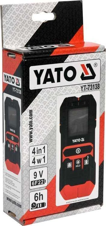 Yato Toya Sa Poland Profilių / drėgmės / įtampos aptikimo detektorius | 4 viename (YT-73138)