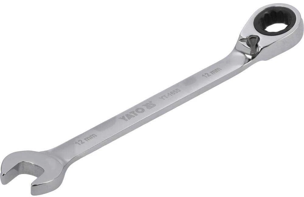 Toya Sa Poland Raktas su terkšle reversinis | 12 mm (YT-1655)