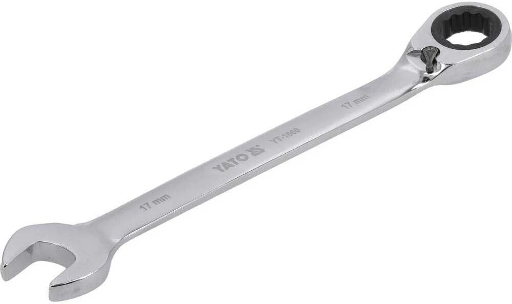 YATO KLUCZ PŁASKO-OCZKOWY Z GRZECHOTKĄ 17mm 1660
