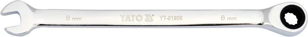 Toya Sa Poland YATO KLUCZ PŁASKO-OCZKOWY Z GRZECHOTKĄ 6 mm /B 01906