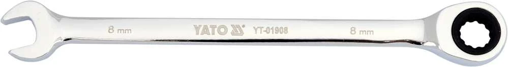 YATO KLUCZ PŁASKO-OCZKOWY Z GRZECHOTKĄ 8 mm /B 01908