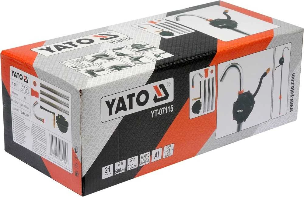 YATO RANKINIS ALYVOS SIURBLIS 21L / min 07115