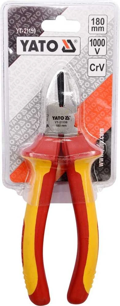 YATO šoninio pjovimo replės 180 mm VDE