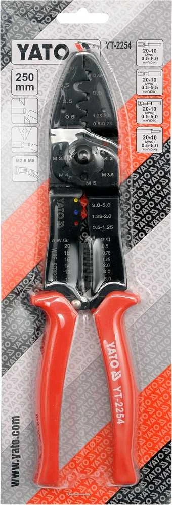 YATO JUNGTŲ UŽSPAUGIMO REPLĖS 0,5–5,5 mm2 2254