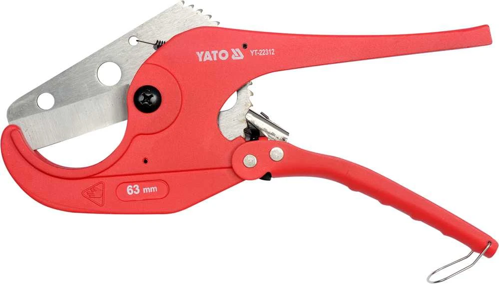 Žirklės PVC vamzdžiams Yato YT-22312; 63 mm