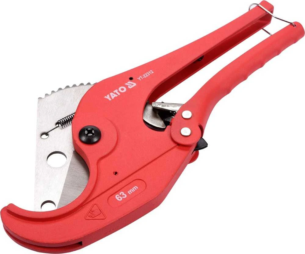 Žirklės PVC vamzdžiams Yato YT-22312; 63 mm