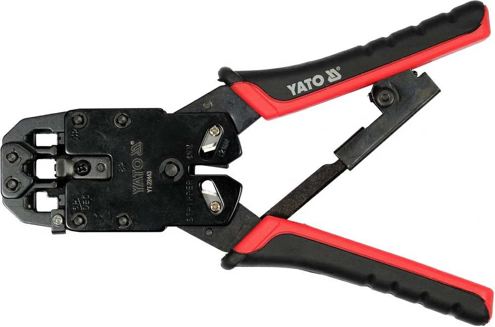 YATO SZCZYPCE DO ZACISKANIA RJ45 RJ10 RJ11