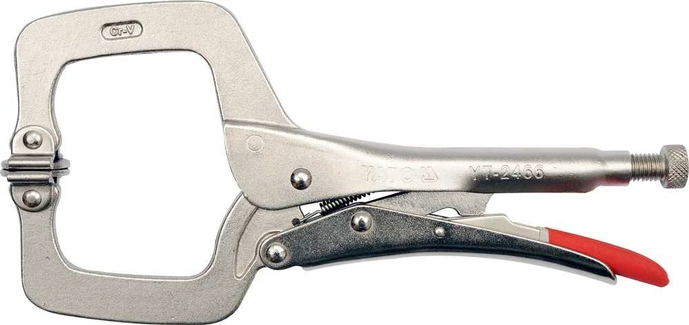 YATO SUVIRINIMO spaustuvų replės "C" TIPO 280mm JUDAMI ŽANDULIAI 2466