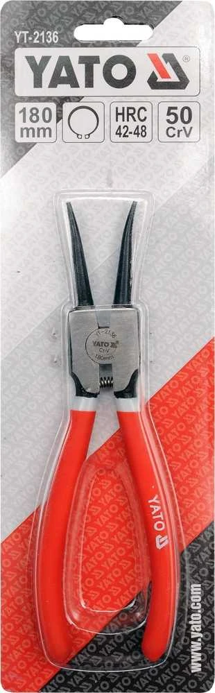 YATO VIENO žiedo replės 180 mm IŠORINĖS 2136