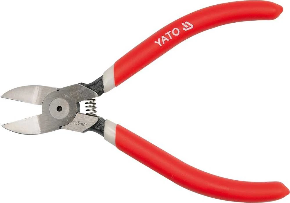 YATO šoninio pjovimo replės 5" 125mm plastikui 1950