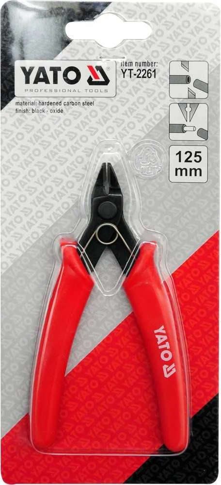 YATO izoliuotos šoninės replės 125 mm 2261