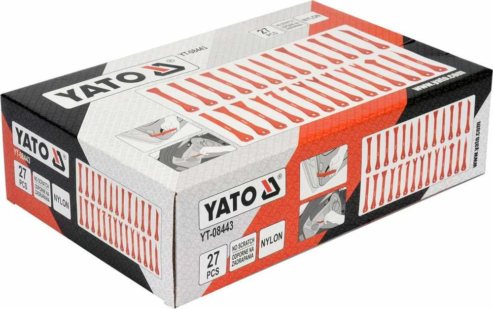 Yato Toya Sa Poland Rinkinys apdailos ardymui | 27 vnt. (YT-08443)