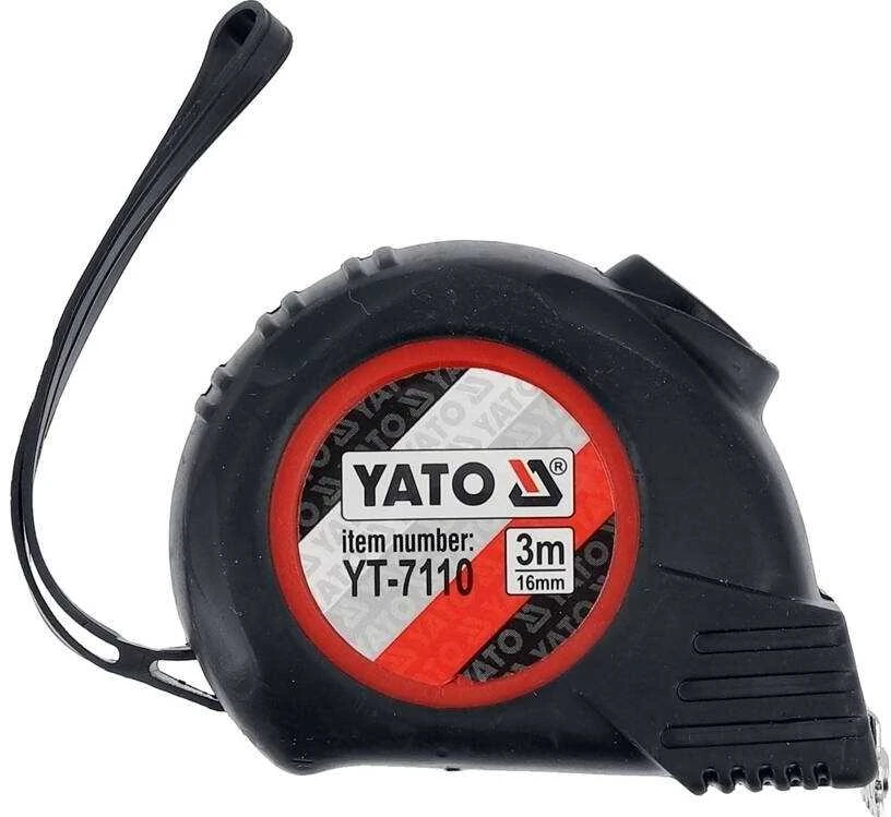 Toya Sa Poland YATO MIARA ZWIJANA 3m Z MAGNESEM, GUMOWANY KORPUS 7110