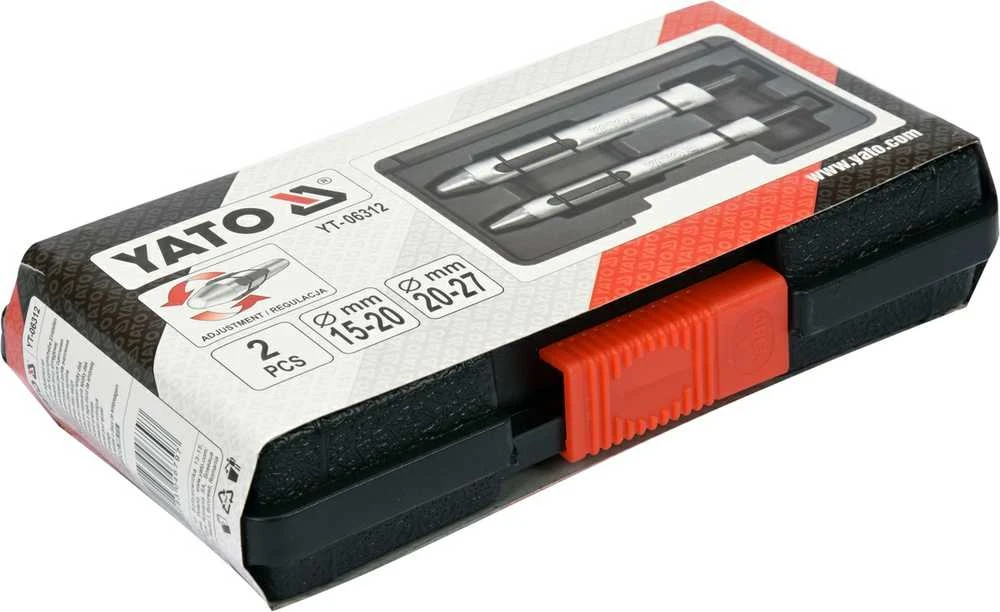 Yato Toya Sa Poland Sankabos išlyginimo / centravimo rinkinys | 15-20 mm / 20-27mm | 2 vnt. (YT-06312)