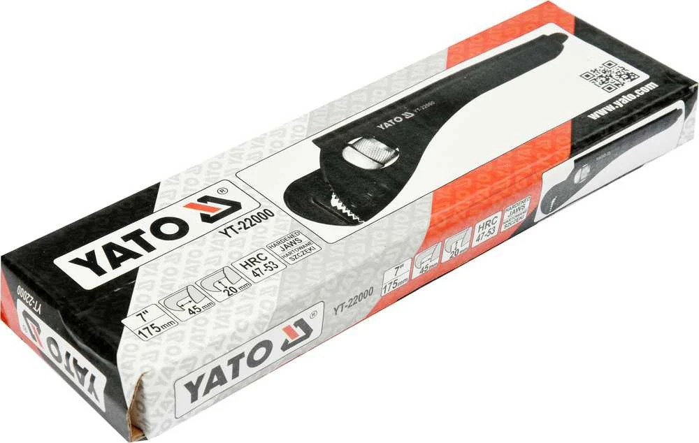 Yato Toya Sa Poland Santechninis vamzdinis raktas 175 mm (7") (YT-22000)