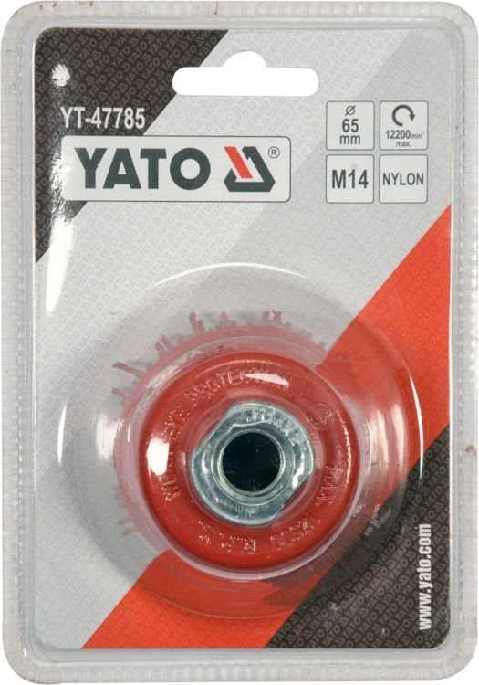 YATO BUT BRUSH M14 65mm NAILONAS