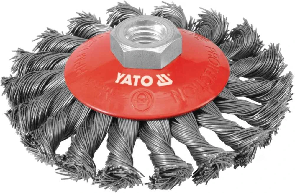 Toya Sa Poland YATO šepetėlis 100 mm, M14 sriegis, susukta viela 4763