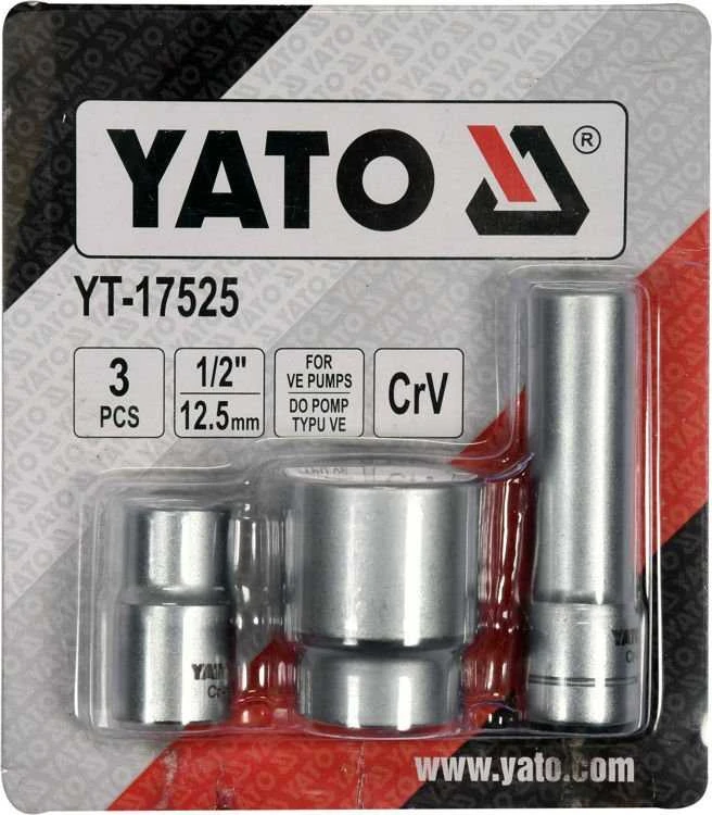 Yato Toya Sa Poland Siurblio (Bosch) reguliavimo galvučių rinkinys (YT-17525)