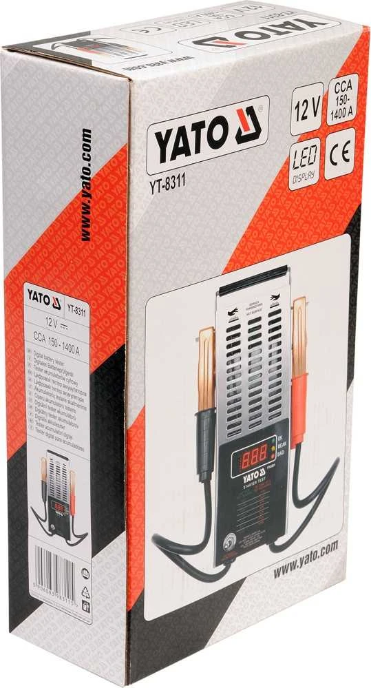Skaitmeninis akumuliatoriaus testeris 12V YT-8311