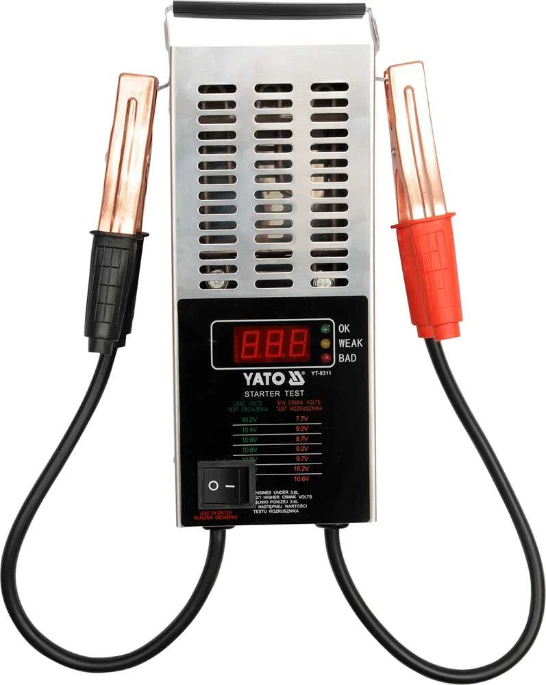 Skaitmeninis akumuliatoriaus testeris 12V YT-8311