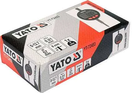 Yato Toya Sa Poland Skaitmeninis indikatorius | 0 - 12.7 mm (YT-72453)