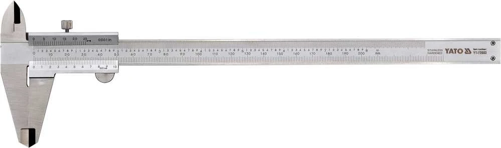 Slankmatis Yato YT-72003 200mm + dėklas