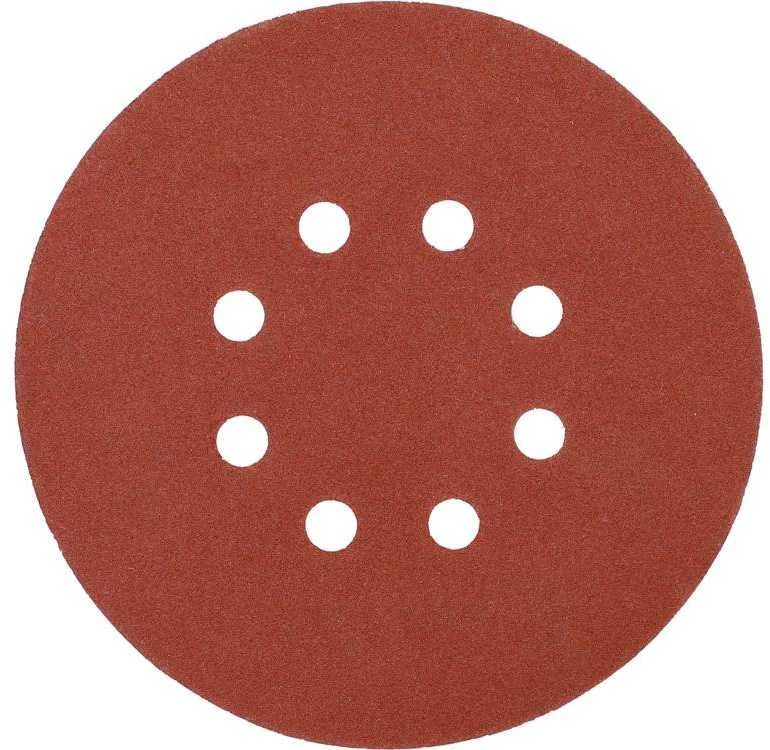 Toya Sa Poland Šlifavimo popierius {velcro) | 8 skylės | 150 mm / P220 | 50 vnt. (YT-834598)