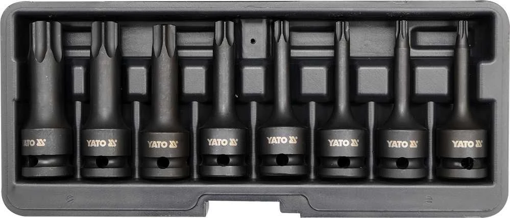 YATO TORX SPŪGINIAI veržliarakčiai 8 vnt. 1065