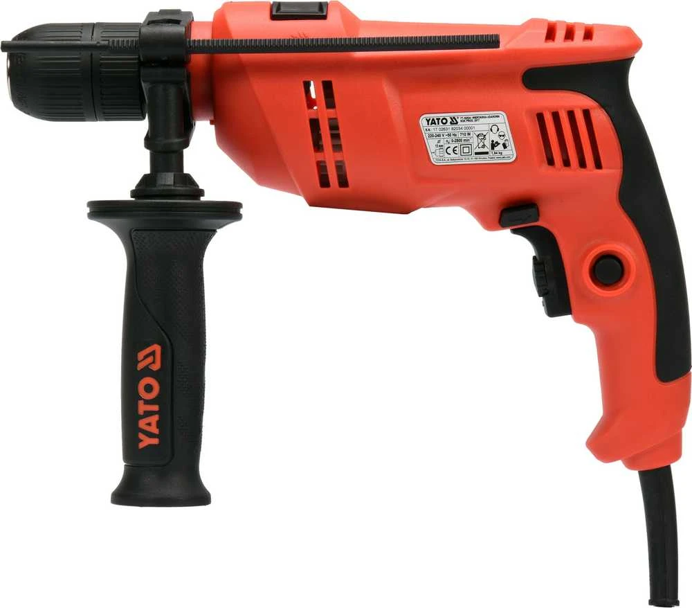 Elektrinis smūginis gręžtuvas Yato YT-82034; 710 W