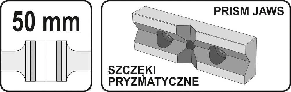 Yato Toya Sa Poland Spaustuvai mašininiai | 50 mm (YT-65071)