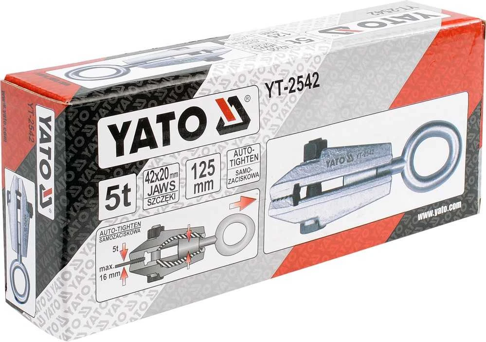 YATO KLAMRA BLACHARSKA SAMOZACISKOWA 2542