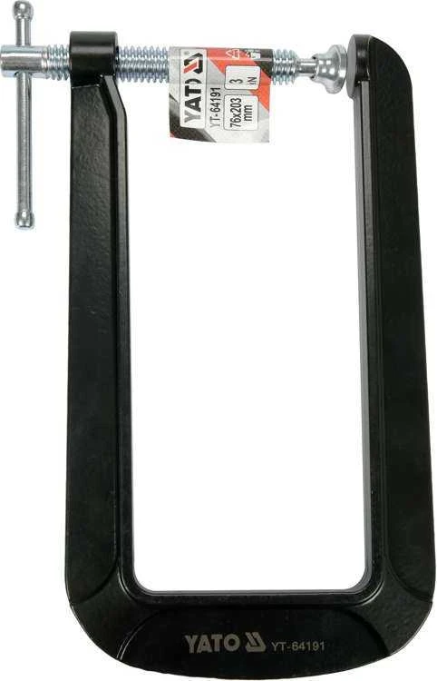 YATO ŚCISK TYP-C GŁĘBOKI 76x203mm / 3 x 8"