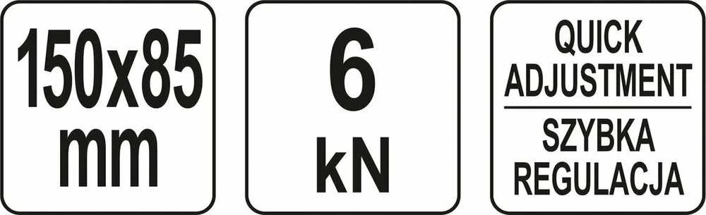 YATO CAMP TYPE-C QUICK 85x150mm