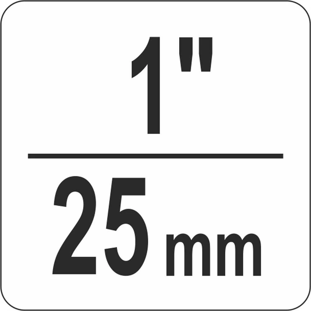 Toya Sa Poland Spaustuvas su varžtu "C" tipo 1", 25 mm (YT-64250)