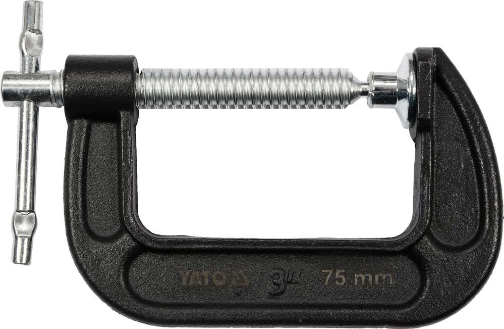 Toya Sa Poland Spaustuvas su varžtu "C" tipo 3", 75 mm (YT-64252)
