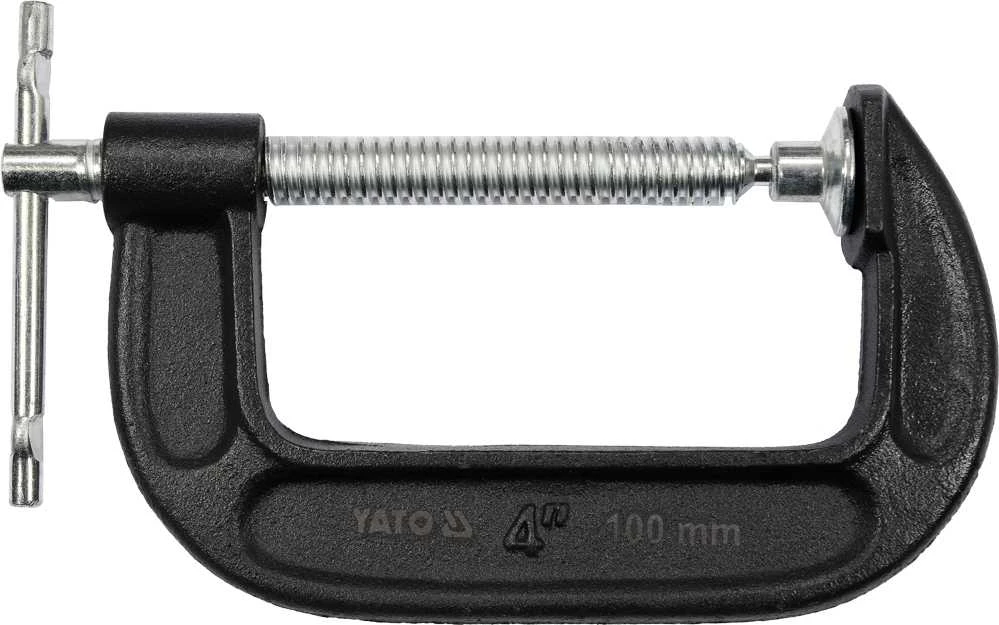 Toya Sa Poland Spaustuvas su varžtu "C" tipo 4", 100 mm (YT-64253)