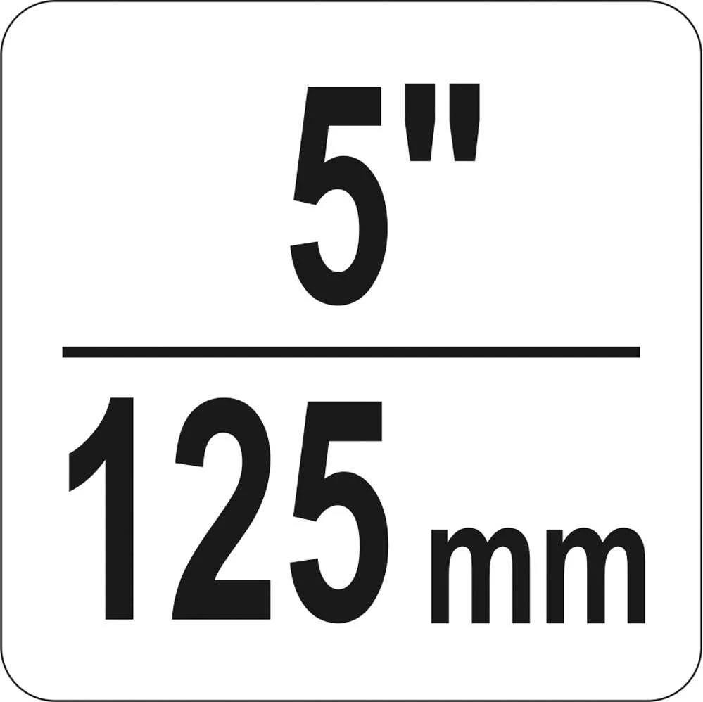 Toya Sa Poland Spaustuvas su varžtu "C" tipo 5", 125 mm (YT-64254)