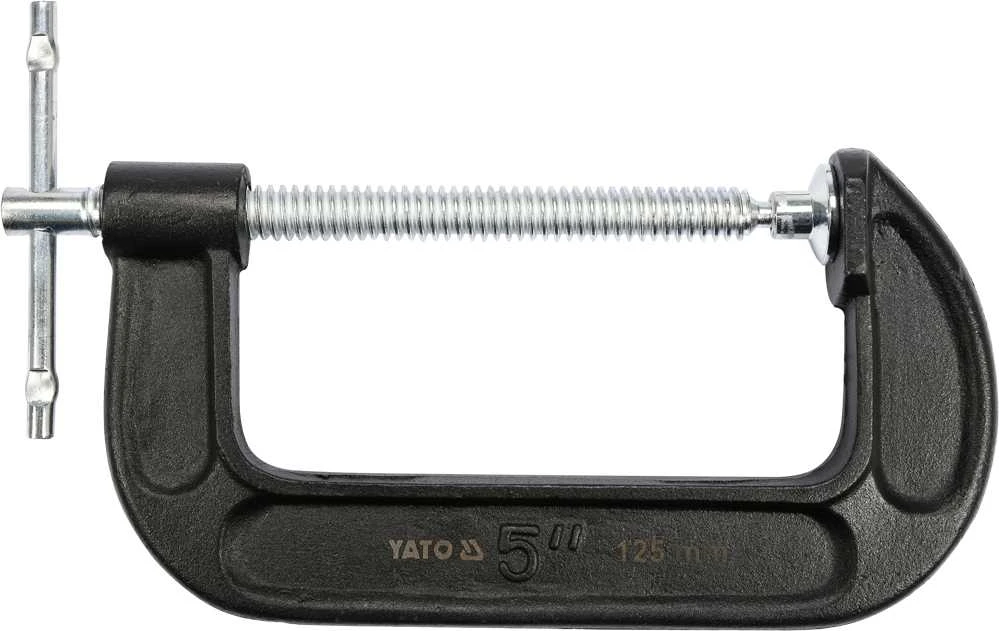 Toya Sa Poland Spaustuvas su varžtu "C" tipo 5", 125 mm (YT-64254)