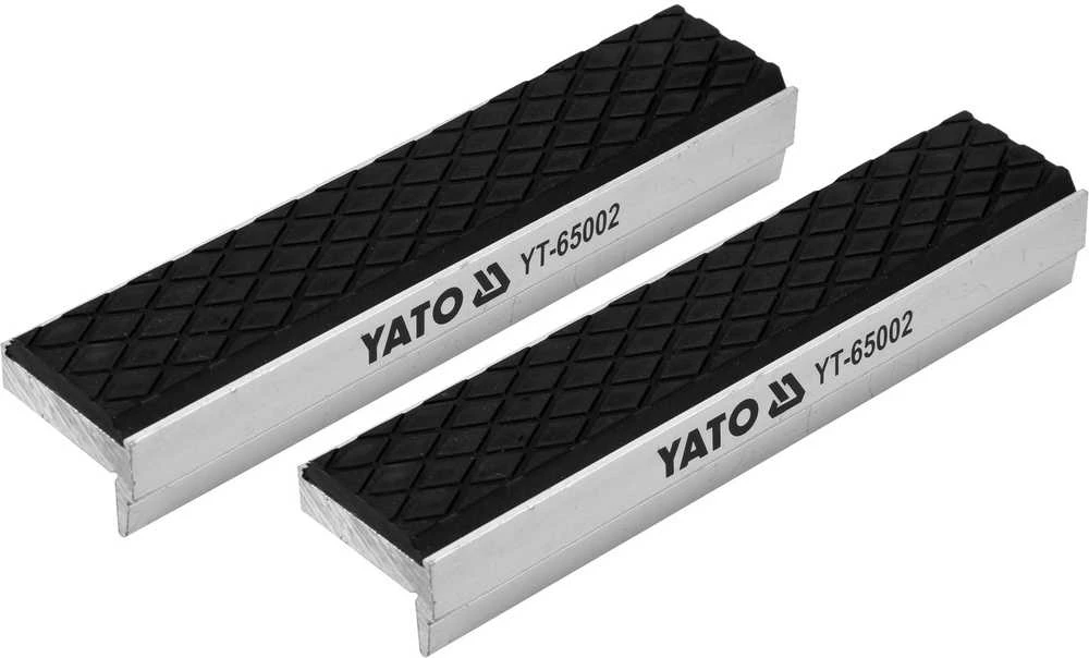 Yato Toya Sa Poland Spaustuvų lūpų apsaugos gumuotos | Aliuminis | 125 mm | 2 vnt. (YT-65002)