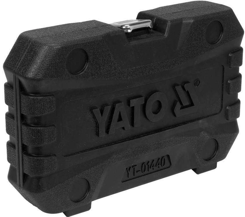 Yato Toya Sa Poland Specialių galvučių rinkinys | šarnyrinės | varnos koja | 10 mm (3/8") | 12 - 19 mm (YT-01440)