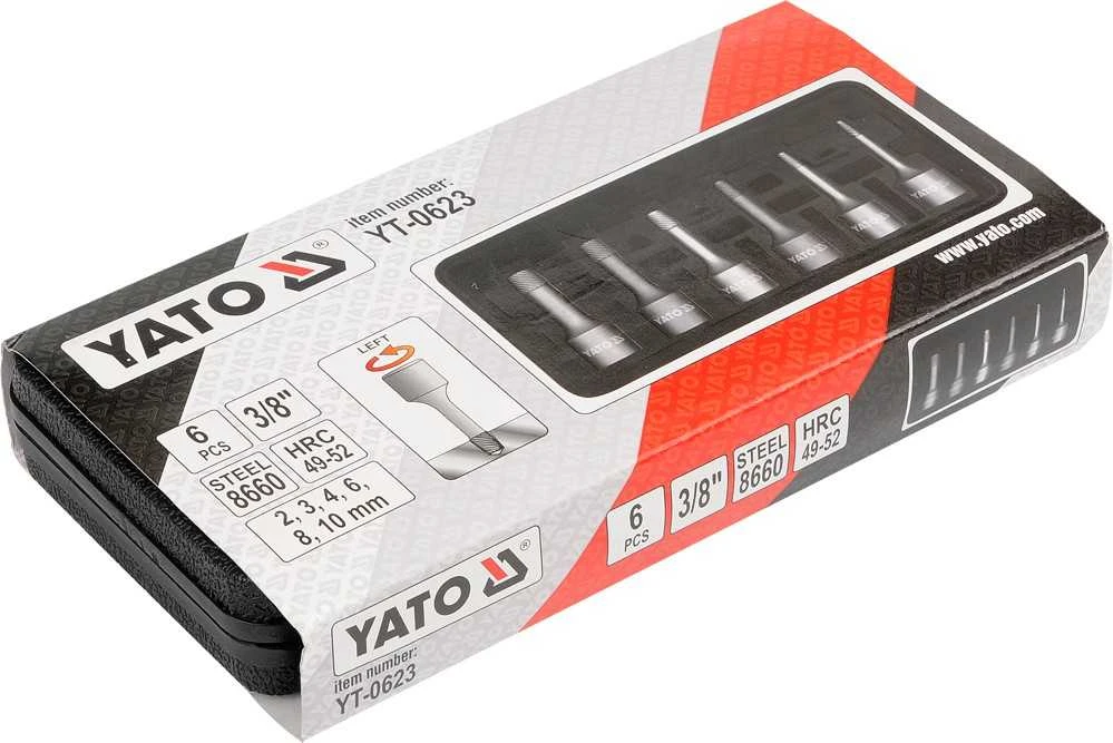 YATO stūmoklinio VAKTO RINKINYS 6 vnt. 3/8 "0623