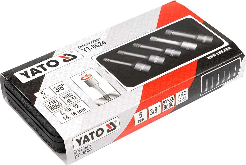 YATO stūmoklinio VAKTO RINKINYS 5 vnt. 1/2 "0624