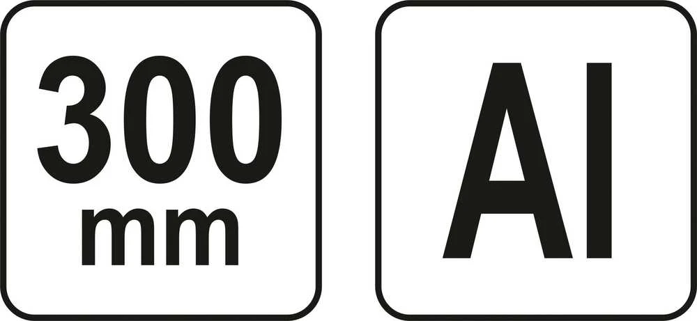 Kampamatis Yato YT-70787; 300 mm; aliumininis